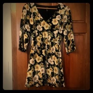 Beautiful floral sunflower dress